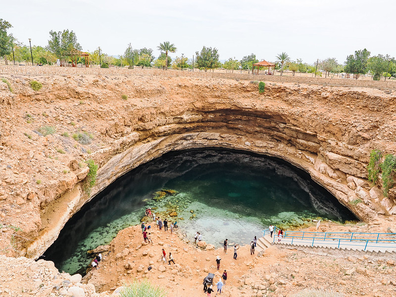 Wadi Shab and Bimmah Sinkhole: A Journey of Hiking and Swimming