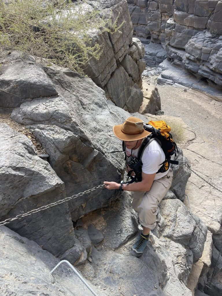 Hiking in Oman