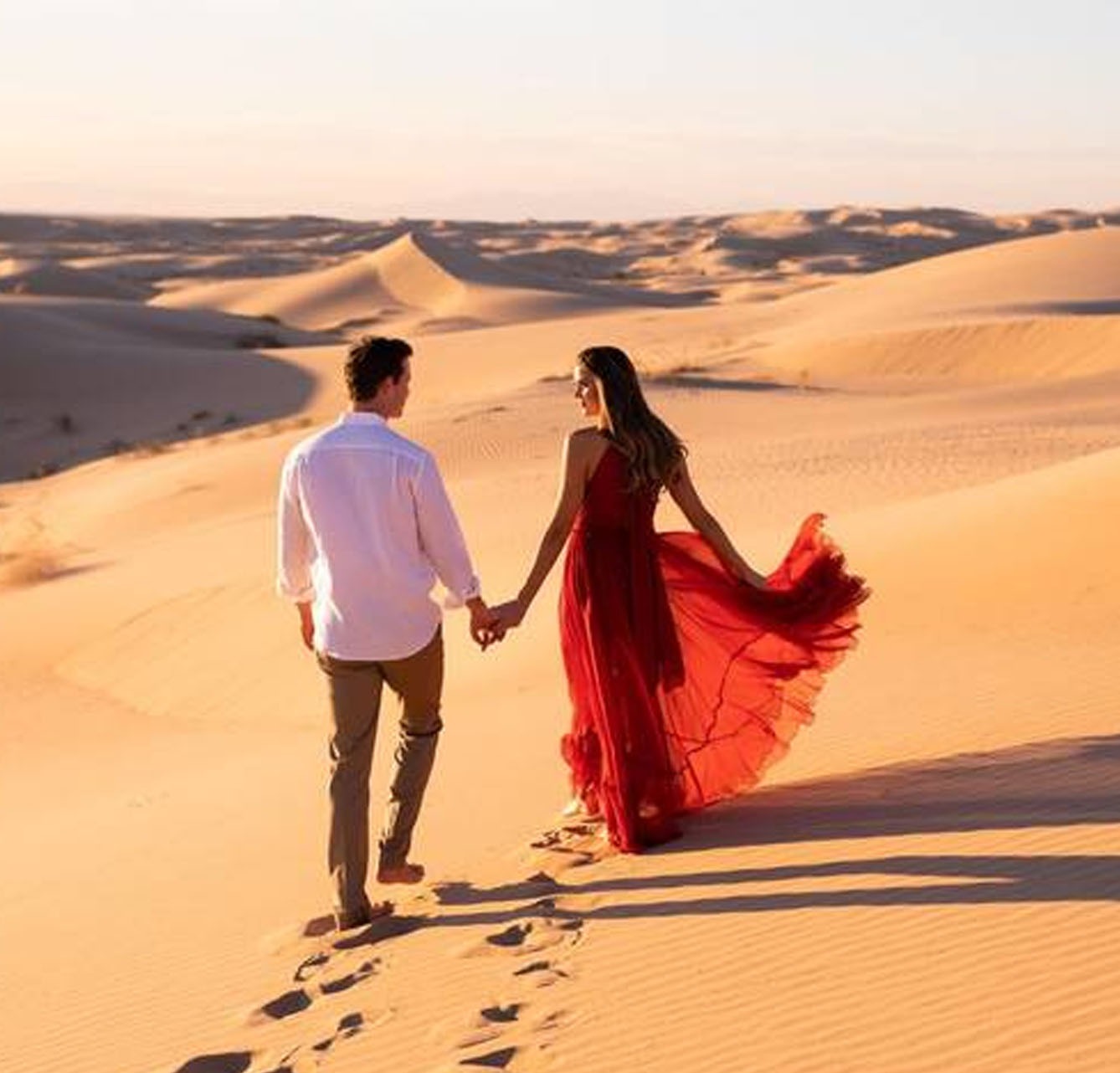 honeymoon in Oman desert