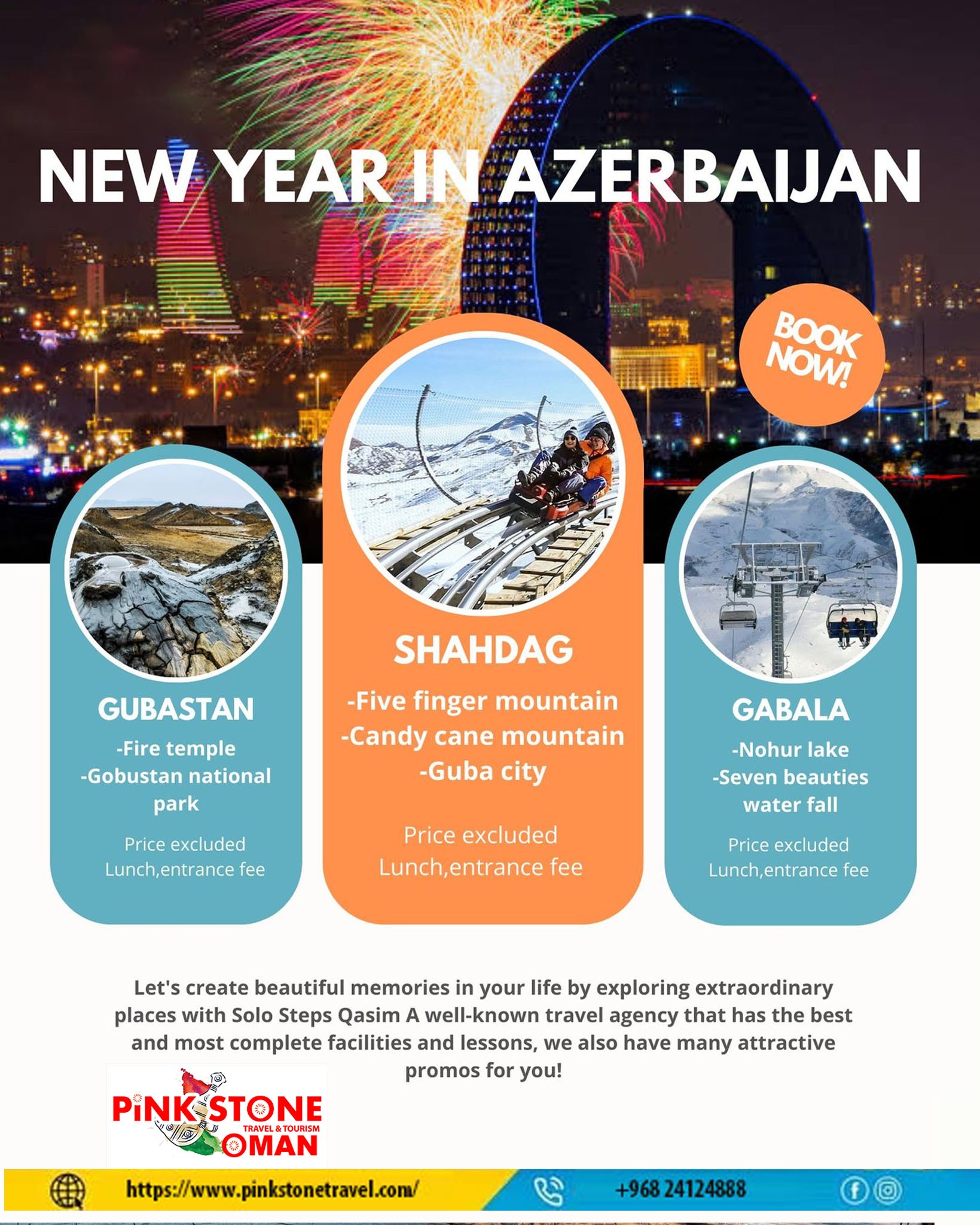Azerbaijan: New Year’s Vacation from Oman