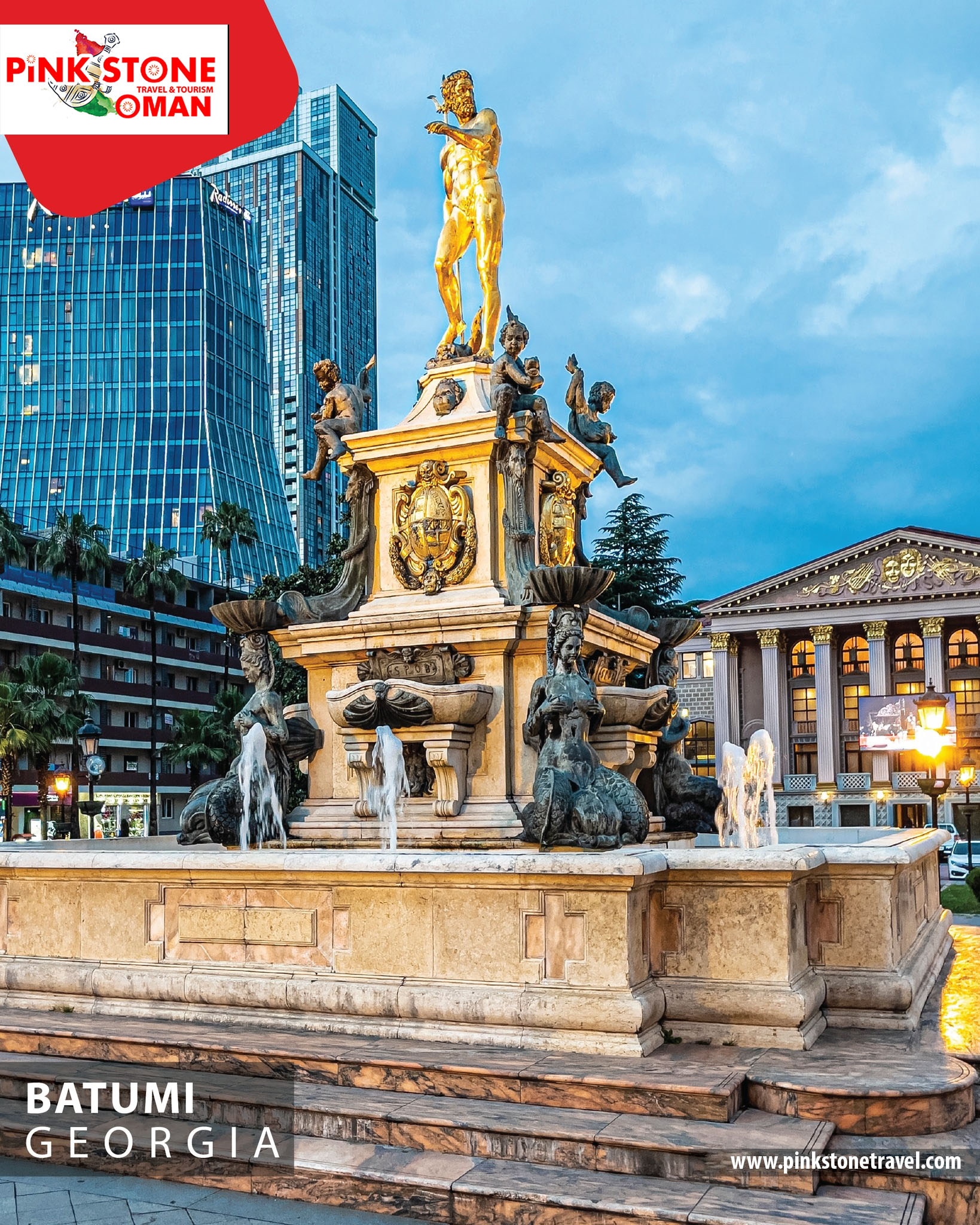 Batumi Coastal Celebration with Subtropical Charm