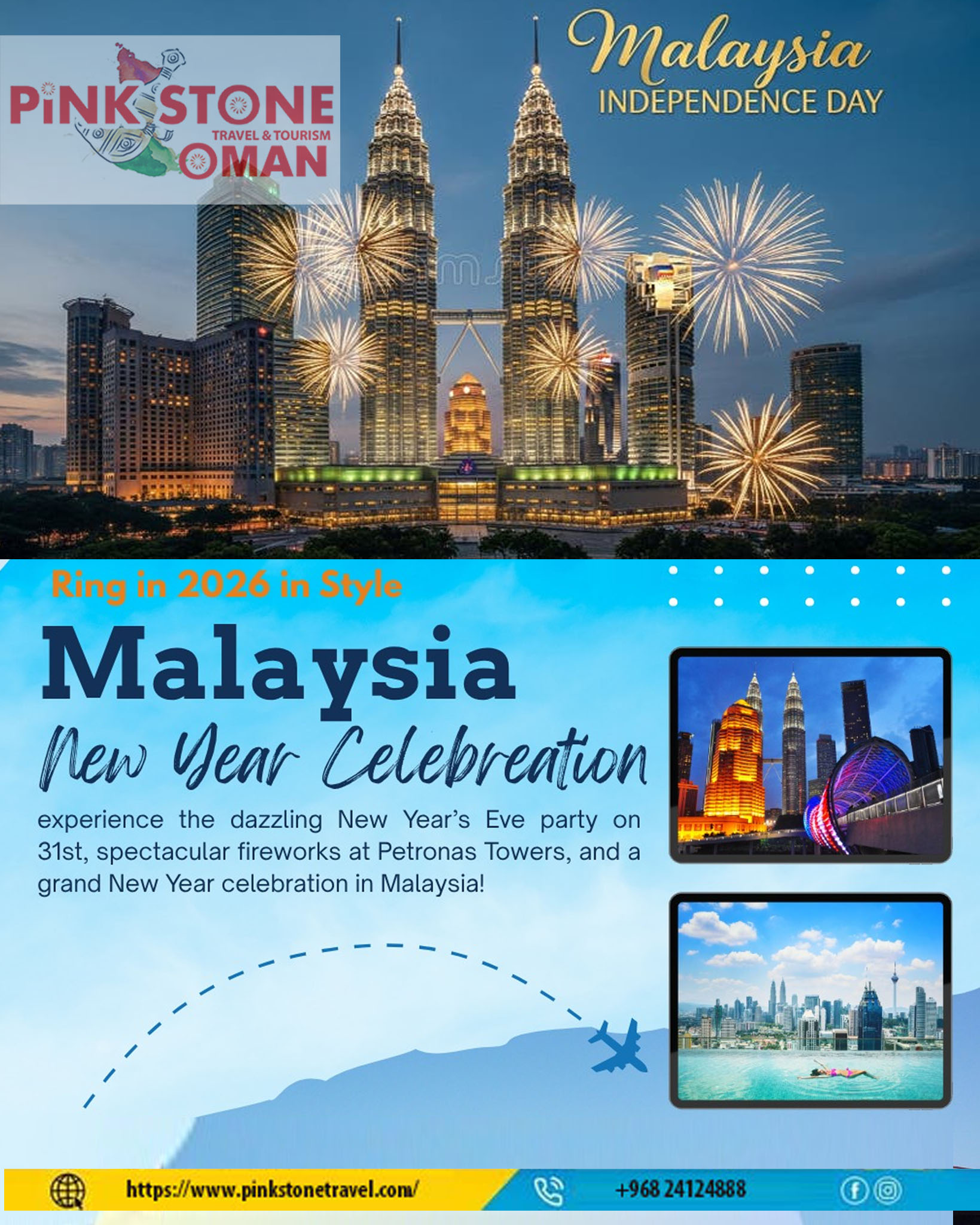 Malaysia: New Year Vacation from Oman