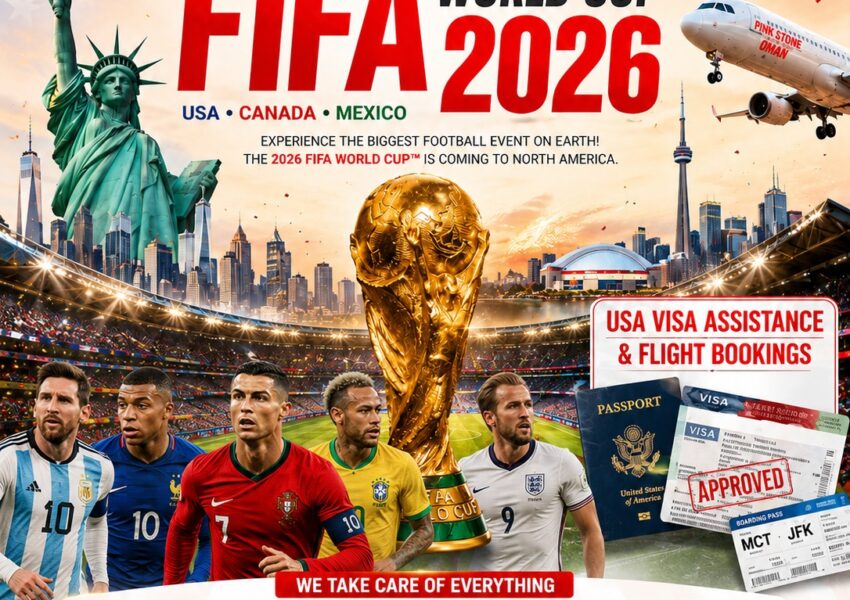 Muscat to FIFA World Cup 2026 — USA · Canada · Mexico